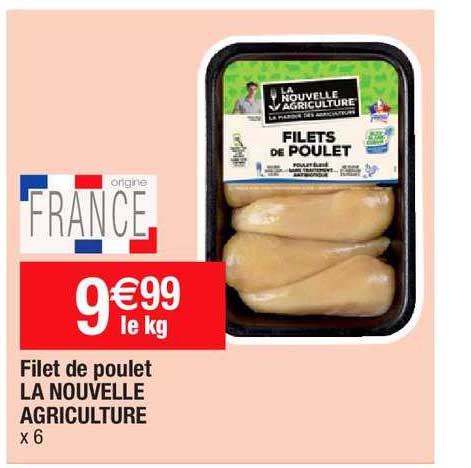filet de poulet la nouvelle agriculture