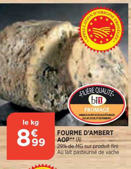 Fourme D'ambert Aop