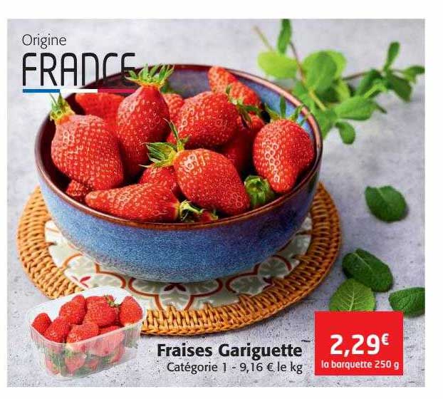 fraises gariguette