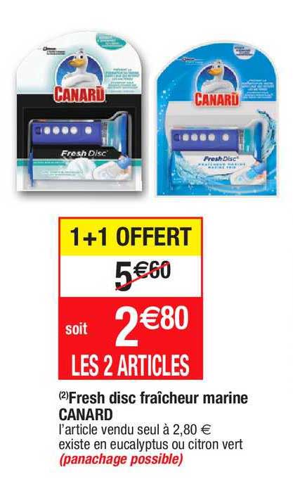 Fresh Disc Fraîcheur Marine Canard