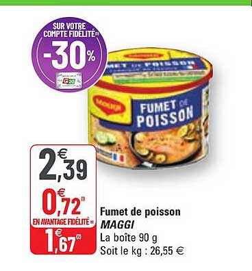 fumet de poisson maggi