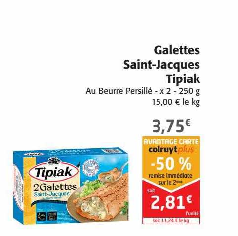 galettes saint-jacques tipiak