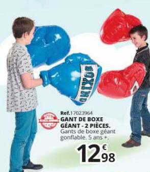 gant de boxe géant - 2 pièces