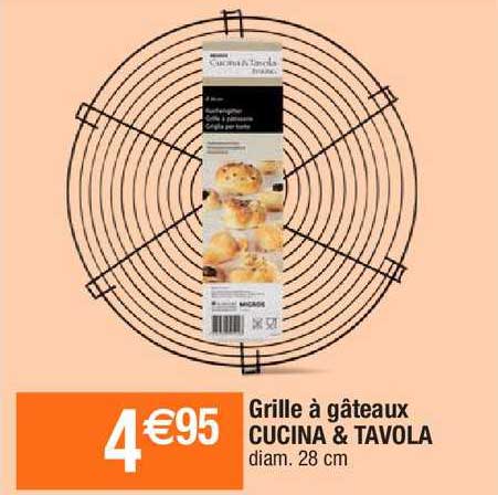 grille à gâteaux cucina & tavola