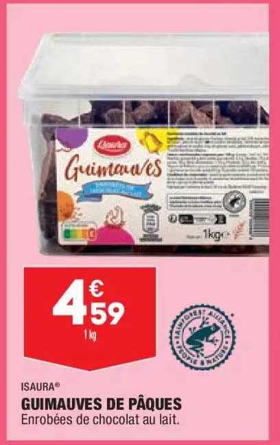 guimauves de pâques isaura