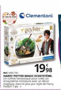 harry potter magic ecosystème clementoni