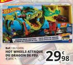 hot wheels attaque du dragon de feu