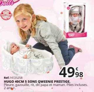 hugo 40 cm 5 sons qweenie prestige