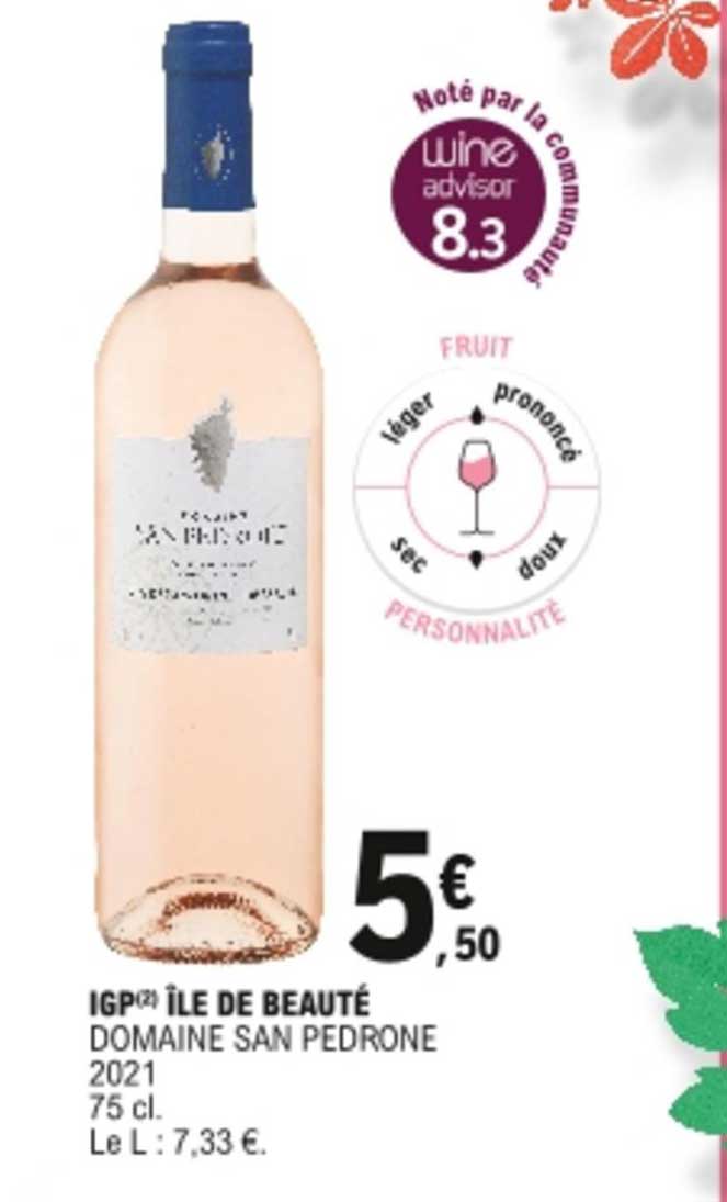 igp île de beauté domaine san pedrone