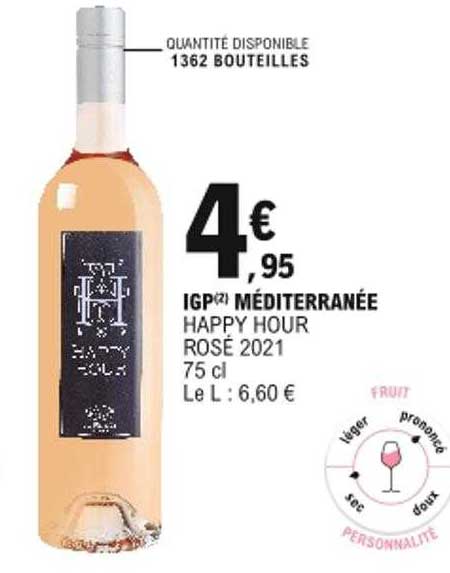 ipg méditerranée happy hour rosé 2021