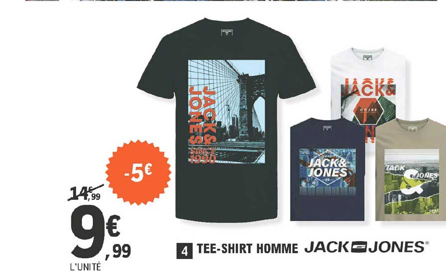 jack & jones tee-shirt homme