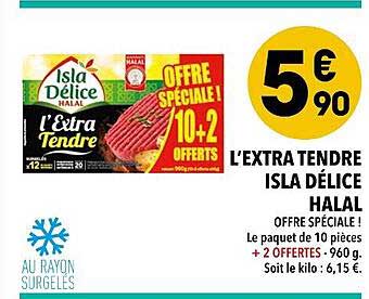 L'extra Tendre Isla Délice Halal