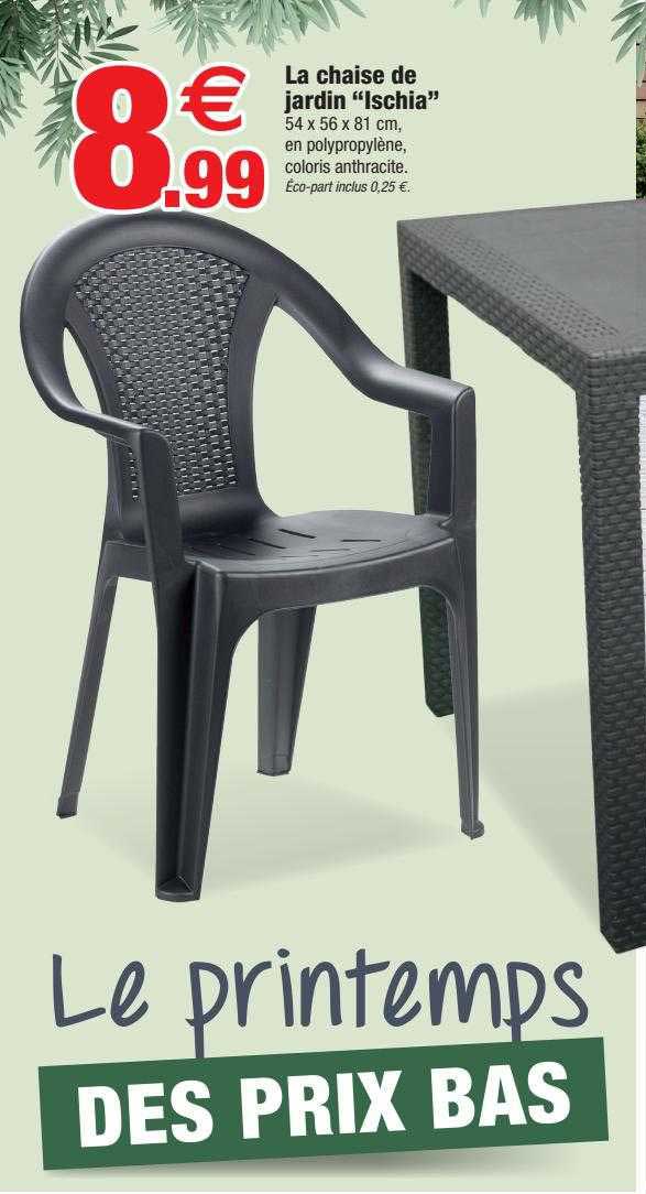 La Chaise De Jardin "schia"