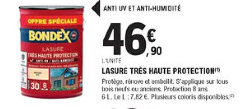 lasure très haute protection