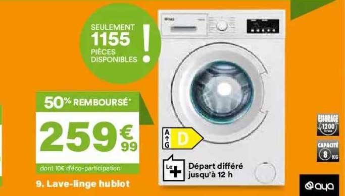 Lave-linge Hublot