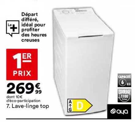 lave-linge  top