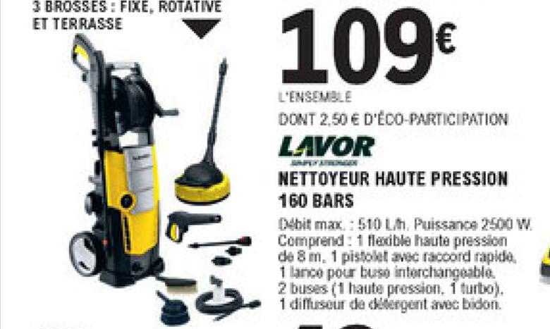 lavor nettoyeur haute pression 160 bars