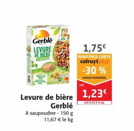 levure de bière gerblé