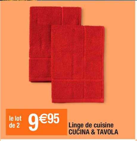 linge de cuisine cucina & tavola