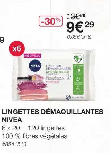 Lingettes Démaquillantes Nivea