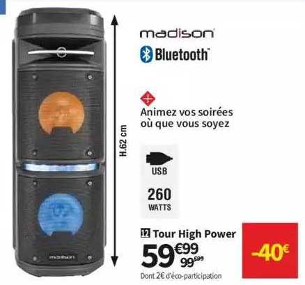 Madison Tour High Power