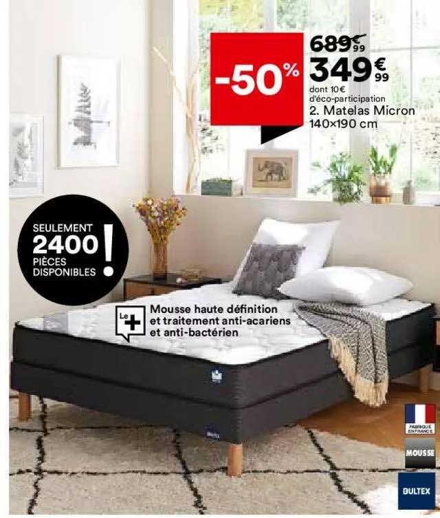 matelas micron