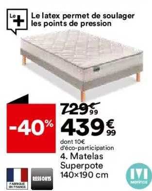 Matelas Superpote