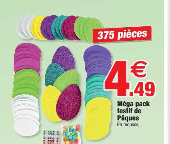 méga pack festif de pâques