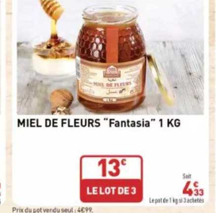 miel de fleurs "fantasia"