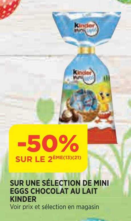 Mini Eggs Chocolat Au Lait Kinder