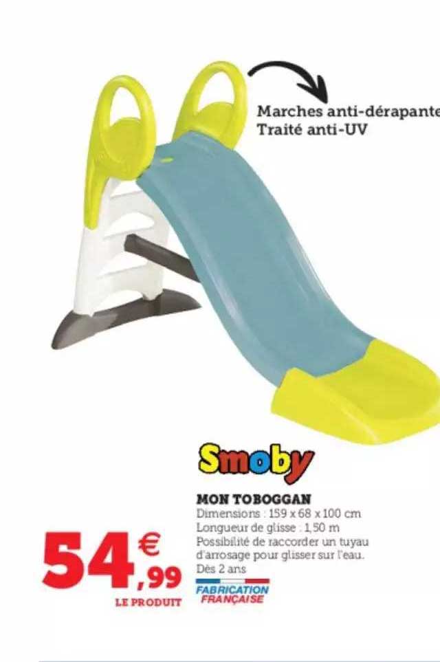 mon toboggan smoby