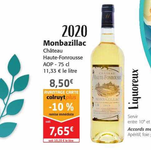 monbazillac château haute-fonrousse aop