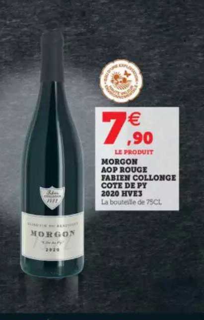 morgon aop rouge fabien collonge côte de py 2020 hve3