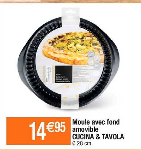 moule avec fond amovible cucina & tavola