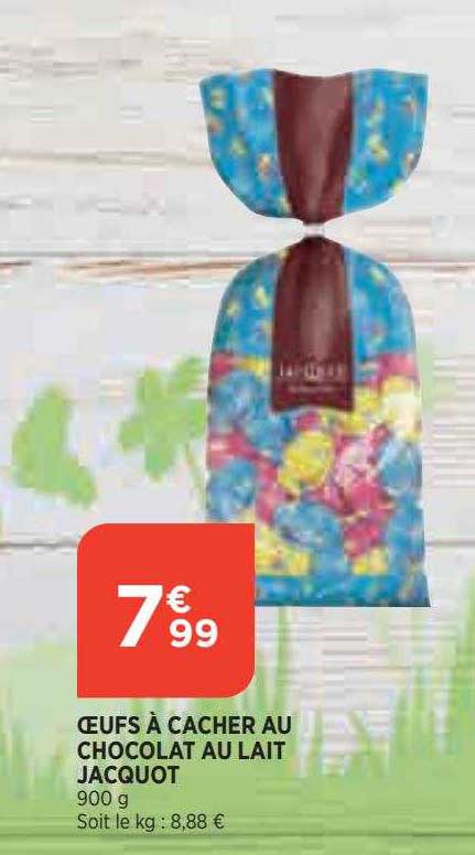 Oeufs à Cacher Au Chocolat Au Lait Jacquot