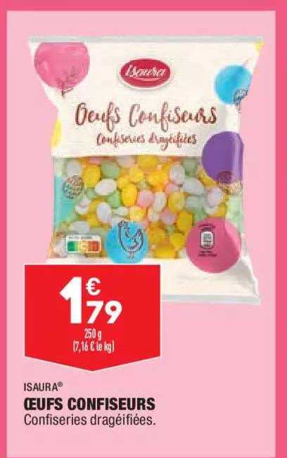 oeufs confiseurs isaura