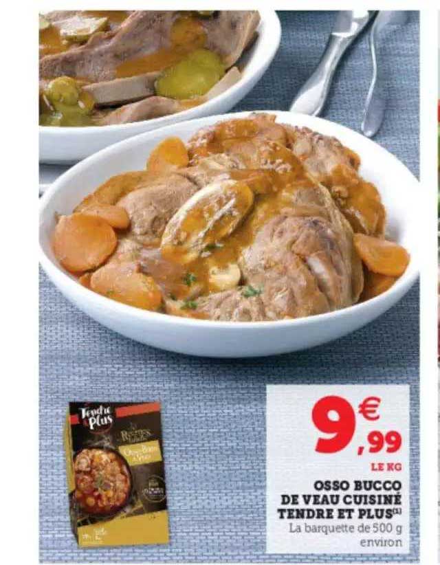 osso bucco de veau cuisiné tendre et plus