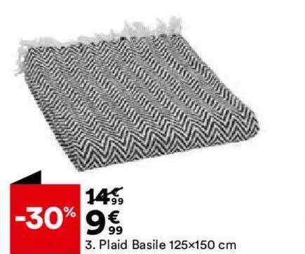 plaid basile 125 x 150 cm