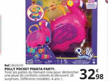 polly pocket pinata party