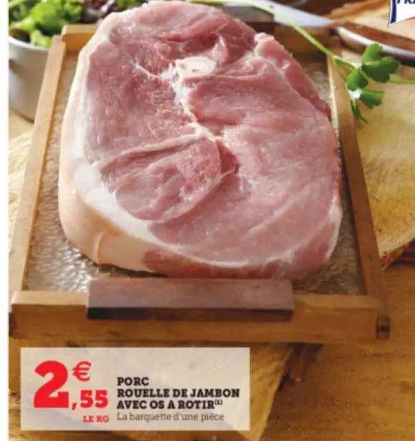 Porc : Rouelle De Jambon Avec Os à Rôtir