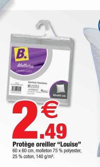 Protège Oreiller "louise"