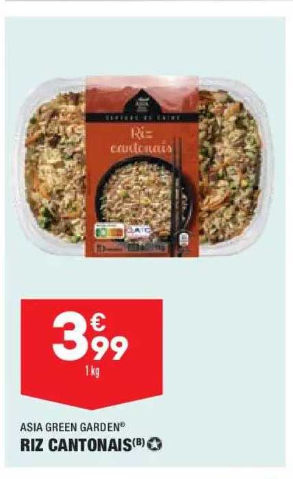 riz cantonais asia green garden