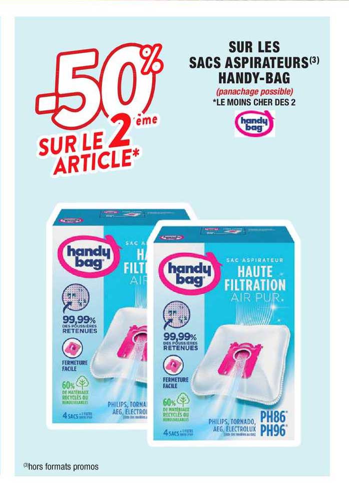 sacs aspirateurs handy-bag