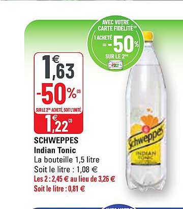 schweppes indian tonic