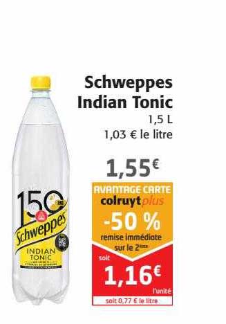 schweppes indian tonic