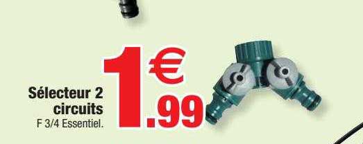 sélecteur 2 circuits