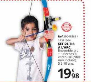 set de tir à l'arc