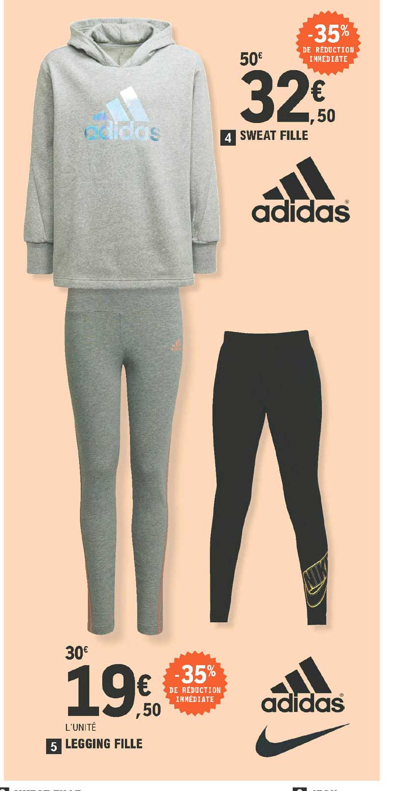 Sweat Ou Legging Fille Adidas
