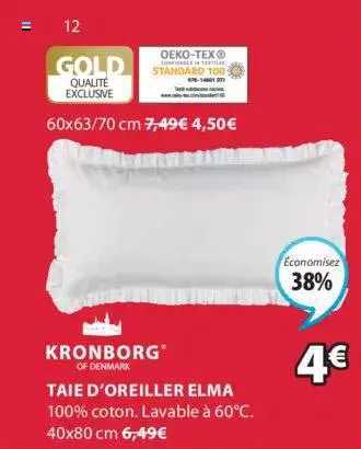 taie d'oreiller elma kronborg