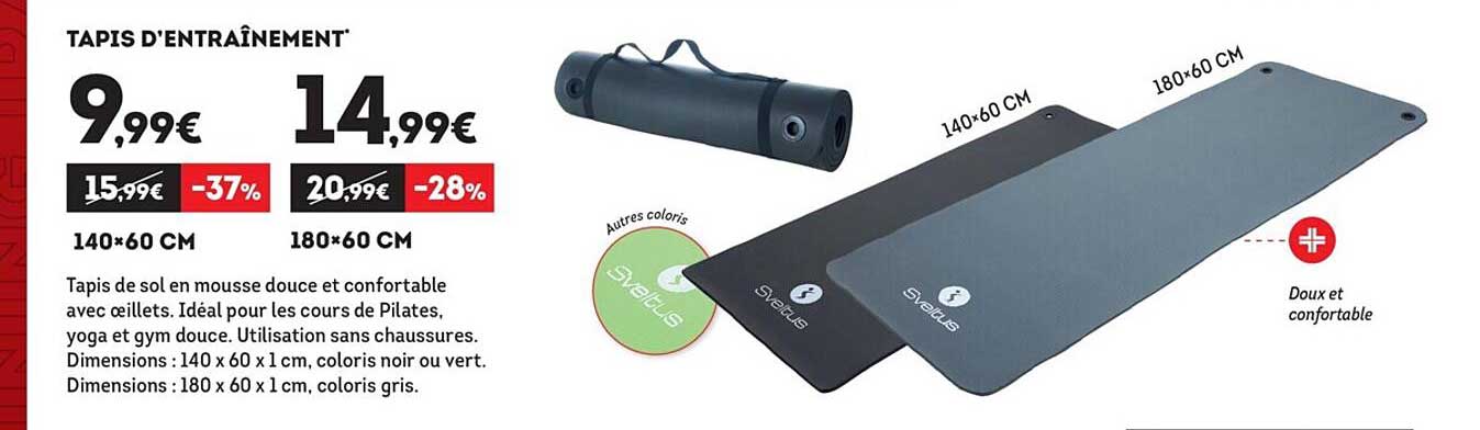 tapis d'entraînement